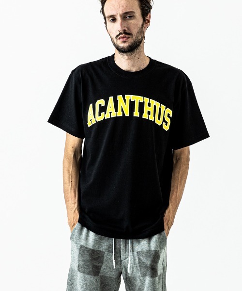 ACANTHUS(アカンサス)の「mt8109- College Logo Tee Tシャツ(Tシャツ/カットソー・メンズ・ブルー/チャコール/ホワイト/ブラック/ネイビー・L/M/S/XL)」の19枚目の写真