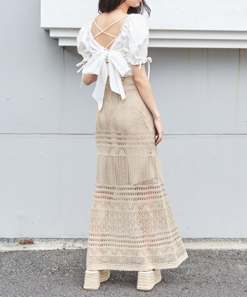 フランシュリッペ　クロシェット　スカート フランシュリッペ クロシェット スカート