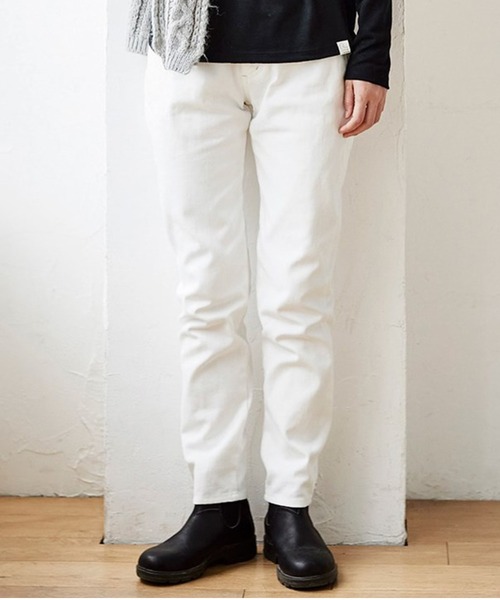 【セール】サニークラウズ 雪白ジーンズ〈レディース〉（デニムパンツ）｜Sunny clouds（サニークラウズ）