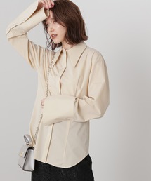 N.（N. Natural Beauty Basic） | ◆ロングノーズチュニックシャツ(シャツ/ブラウス)