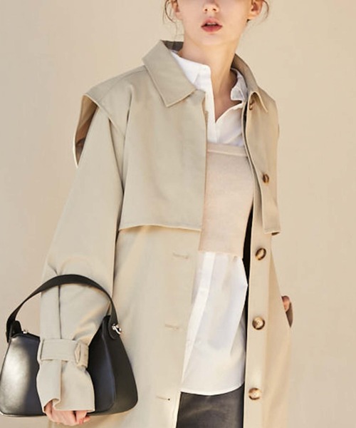 archives（アルシーヴ）の「ラメニットビスチェ×シャツＳＥＴ（シャツ/ブラウス・レディース・アイボリー/グレイッシュベージュ/ブラック・MEDIUM）」の9枚目の写真