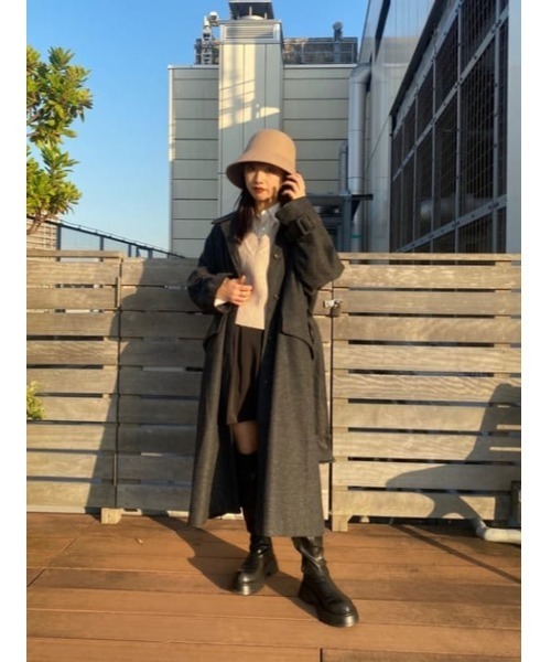 MOUSSY（マウジー）の「BELL ハット（ハット・レディース・ブラック/ベージュ・FREE）」の17枚目の写真