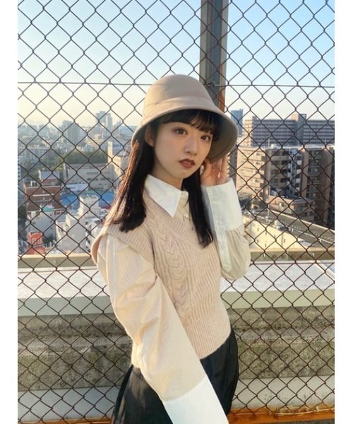 MOUSSY（マウジー）の「BELL ハット（ハット・レディース・ブラック/ベージュ・FREE）」の18枚目の写真