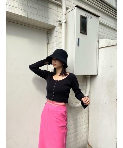 MOUSSY（マウジー）の「BELL ハット（ハット・レディース・ブラック/ベージュ・FREE）」の20枚目の写真