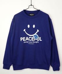 BF2select SMILEY FACE 裏毛スウェットトクルー