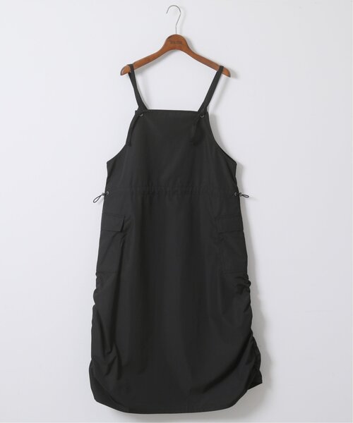 DOUBLE NAME(ダブルネーム)の「ミリタリーギャザーキャミスカート(ジャンパースカート・レディース・ブラック/カーキ/ベージュ・FREE)」の9枚目の写真