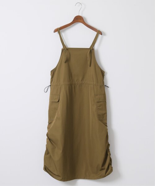 DOUBLE NAME(ダブルネーム)の「ミリタリーギャザーキャミスカート(ジャンパースカート・レディース・ブラック/カーキ/ベージュ・FREE)」の18枚目の写真