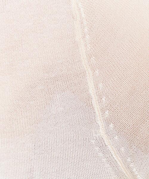 BEAUTY&YOUTH UNITED ARROWS(ビューティーアンドユースユナイテッドアローズ)の「【WEB限定】シアーVネックニット(ニット/セーター・レディース・ナチュラル/ブラック/ライトピンク・FREE)」の17枚目の写真