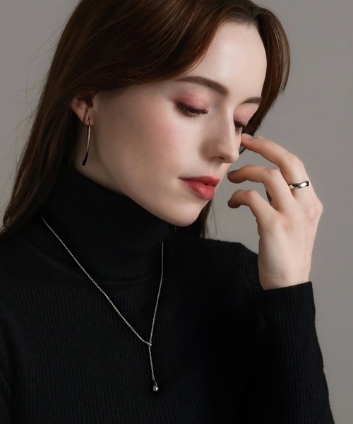 muku（ムク）の「金属アレルギー対応 ムーンペンダントネックレス/サージカルステンレス/316L（ネックレス・レディース・ゴールド/シルバー・45）」の17枚目の写真