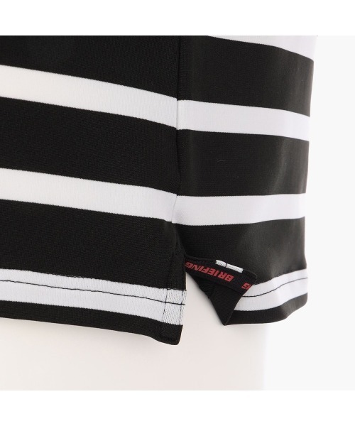 BRIEFING（ブリーフィング）の「【ブリーフィングゴルフ】MENS MARINE STRIPE POLO（ポロシャツ・メンズ・ネイビー/ブラック・L/M）」の11枚目の写真
