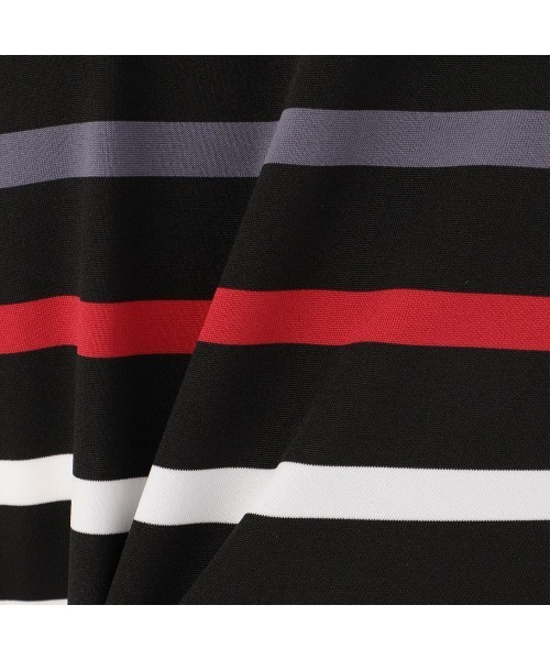 BRIEFING（ブリーフィング）の「【ブリーフィングゴルフ】MENS MARINE STRIPE POLO（ポロシャツ・メンズ・ネイビー/ブラック・L/M）」の9枚目の写真