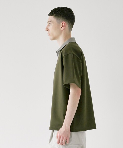 CITY TOKYO（シティトウキョウ）の「CRISPYハイブリッドポロシャツ（ポロシャツ・メンズ・ホワイト/ダークグレー/ブラック・1/2）」の17枚目の写真