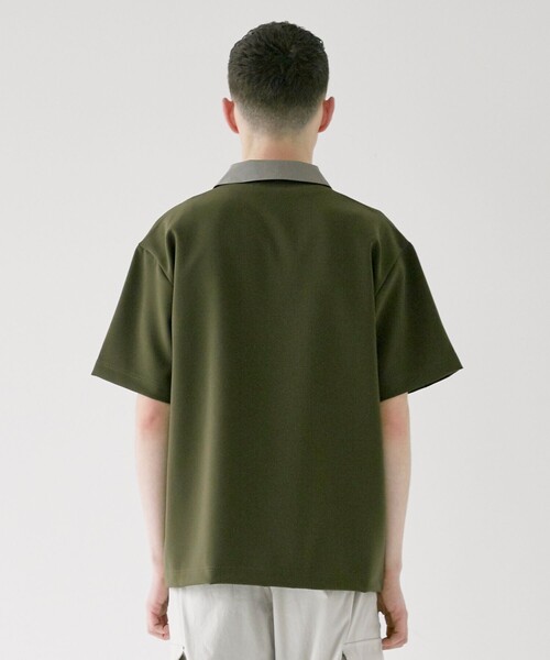 CITY TOKYO（シティトウキョウ）の「CRISPYハイブリッドポロシャツ（ポロシャツ・メンズ・ホワイト/ダークグレー/ブラック・1/2）」の18枚目の写真