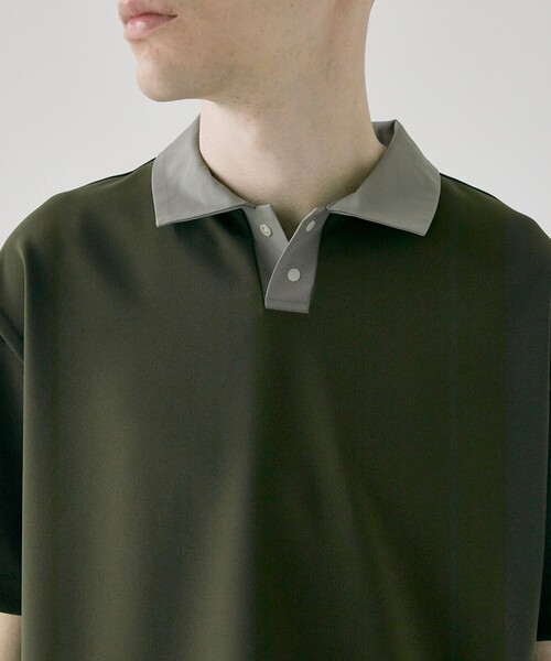 CITY TOKYO（シティトウキョウ）の「CRISPYハイブリッドポロシャツ（ポロシャツ・メンズ・ホワイト/ダークグレー/ブラック・1/2）」の19枚目の写真