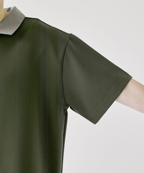 CITY TOKYO（シティトウキョウ）の「CRISPYハイブリッドポロシャツ（ポロシャツ・メンズ・ホワイト/ダークグレー/ブラック・1/2）」の20枚目の写真