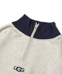 UGG（アグ）の「UGG@mos ハーフジップ 配色トレーナー（スウェット