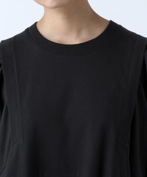 PAGEBOY（ページボーイ）の「バルーンスリーブカットワンピース（ワンピース・レディース・チャコールグレー/ブラック/オートミール・FREE）」の20枚目の写真