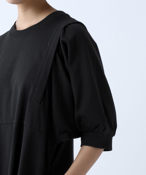 PAGEBOY（ページボーイ）の「バルーンスリーブカットワンピース（ワンピース・レディース・チャコールグレー/ブラック/オートミール・FREE）」の22枚目の写真