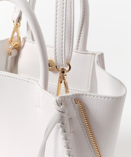 a2o バッグ ホワイト URBAN RESEARCH ROSSO（アーバンリサーチロッソ）の「サイドジップ