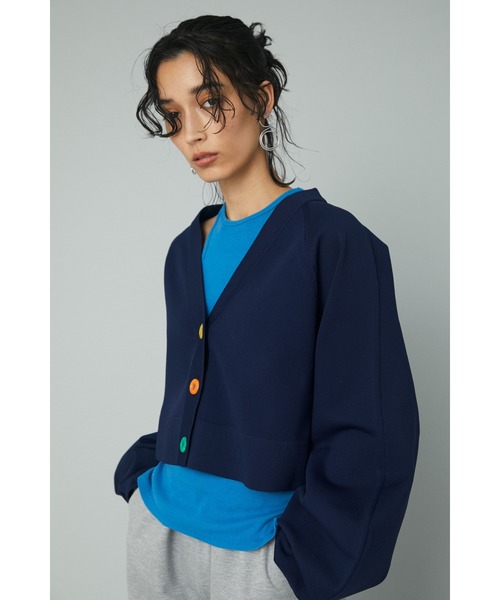 HeRIN.CYE（ヘリンドットサイ）の「Short cardigan (ｼｮｰﾄ ｶｰﾃﾞｨｶﾞﾝ