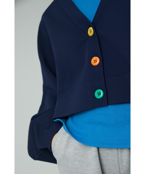 HeRIN.CYE（ヘリンドットサイ）の「Short cardigan (ｼｮｰﾄ ｶｰﾃﾞｨｶﾞﾝ