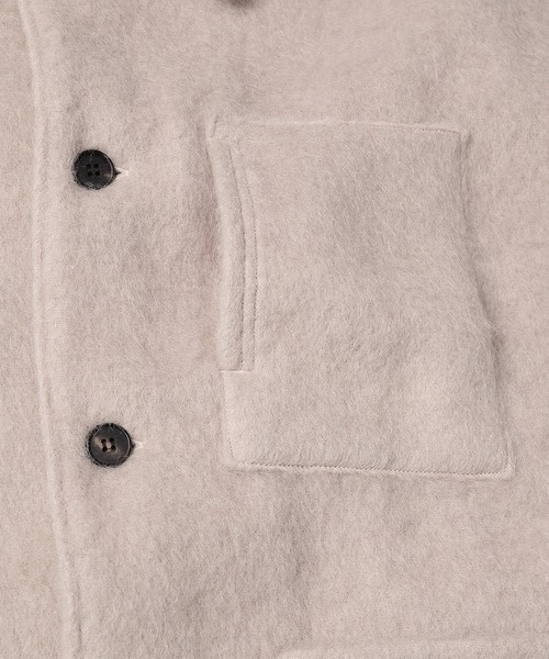 Jieda（ジエダ）の「MOHAIR SHIRT JACKET（カバーオール）」 - WEAR
