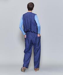 ６(ROKU)＞RAYON WOOL PANTS/パンツ 6(ROKU) スラックス パンツ 「6(ROKU)」P/W バレルパンツ