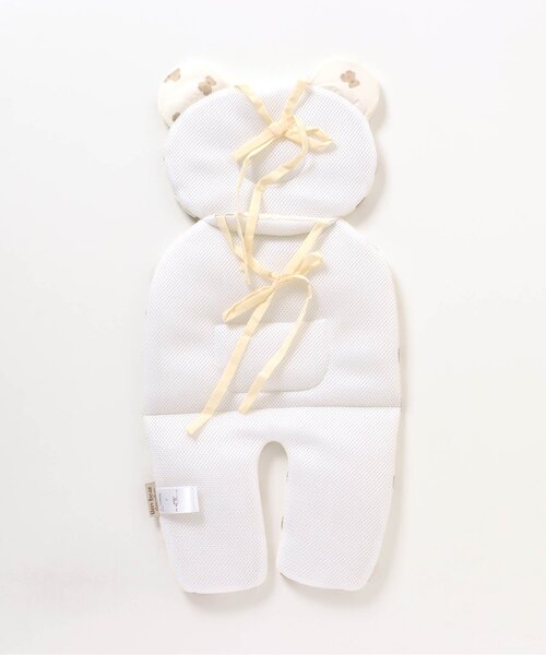 apres les cours(アプレレクール)の「【接触冷感】tiny bear ベビーカーシート(ベビーカー/ベビーカー用品・キッズ・ベージュ・FREE)」の9枚目の写真