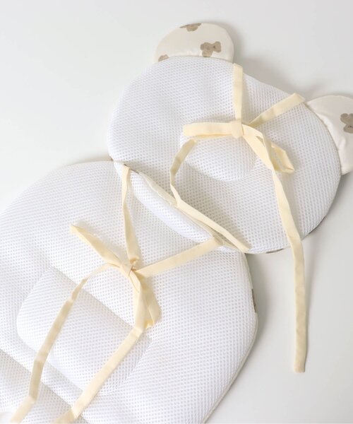 apres les cours(アプレレクール)の「【接触冷感】tiny bear ベビーカーシート(ベビーカー/ベビーカー用品・キッズ・ベージュ・FREE)」の8枚目の写真