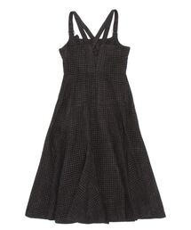 FURFUR ファーファー　ツイードジャンパースカート　ブルー FURFUR（ファーファー）の「ツイードジャンパースカート