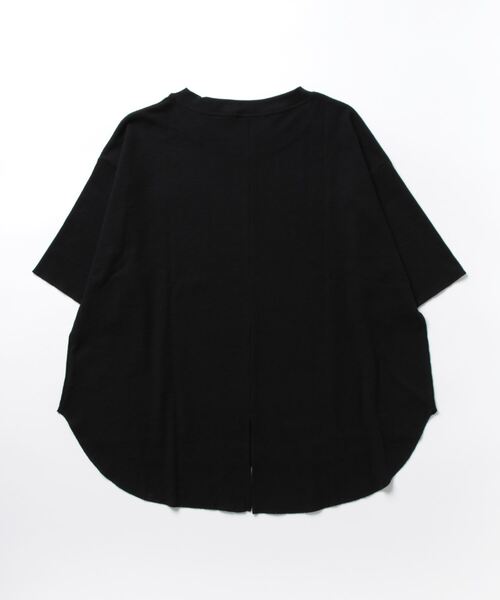 UNDERWRAPS(アンダーラップス)の「ワッフルバックスリットT(M3)(Tシャツ/カットソー・レディース・ブラック/ホワイト/グリーン/ベージュ/オートミール・MEDIUM/LARGE)」の17枚目の写真