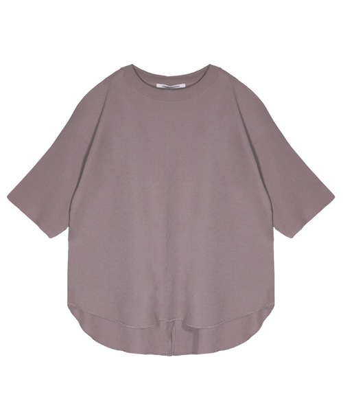 UNDERWRAPS(アンダーラップス)の「ワッフルバックスリットT(M3)(Tシャツ/カットソー・レディース・ブラック/ホワイト/グリーン/ベージュ/オートミール・MEDIUM/LARGE)」の15枚目の写真