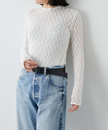 【La nature linge】レースTシャツ