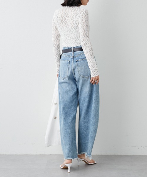 【La nature linge】レースTシャツ GALLARDAGALANTE tシャツ 「La nature linge」NEWレース