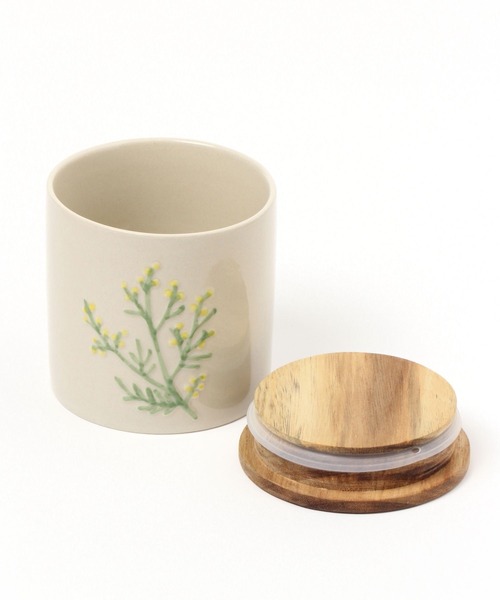 studio CLIP(スタディオクリップ)の「フラワー陶器キャニスターM(キッチンツール・レディース・その他1・FREE)」の5枚目の写真