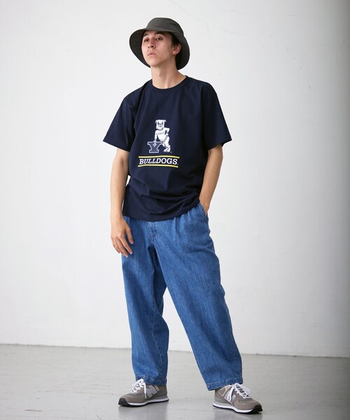 J.PRESS YORK STREET(ジェイプレスヨークストリート)の「【UNISEX】YALE × J.PRESS YORK STREET コラボTシャツ(Tシャツ/カットソー・メンズ・ベージュ系/ネイビー系/ライトグレー系/ホワイト系・SMALL/MEDIUM/LARGE)」の15枚目の写真
