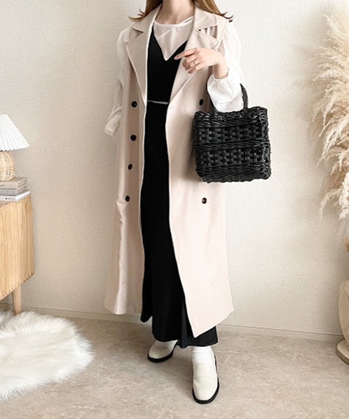 再生ポリエチレン使用】チューブかごバッグ（トートバッグ）｜maison