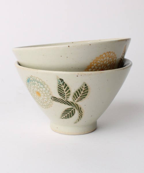 GEORGE'S(ジョージズ)の「色彩ダリア飯碗 小(食器・レディース・ブルー系その他/イエロー系その他・FREE)」の9枚目の写真