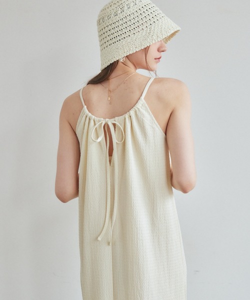 VANNIE U（ヴァニーユー）の「ボレロセットキャミワンピース（ワンピース・レディース・ライトグリーン/アイボリー/チャコールグレー・FREE）」の15枚目の写真