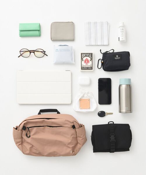 TRAVEL SHOP MILESTO(トラベルショップミレスト)の「TROT ショルダーバッグ MLS879(ショルダーバッグ・レディース・グレー/ベージュ/ブラック/カーキ・フリ-)」の7枚目の写真