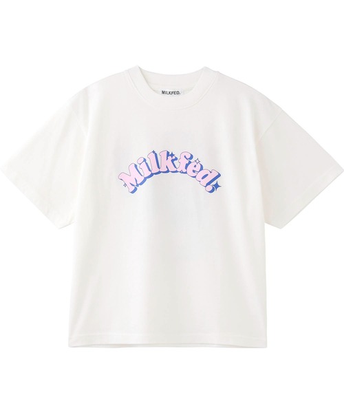 MILKFED.（ミルクフェド）の「BOUQUET SS TOP（Tシャツ/カットソー・レディース・ホワイト/ネイビー/ライトグリーン・ONE SIZE）」の16枚目の写真