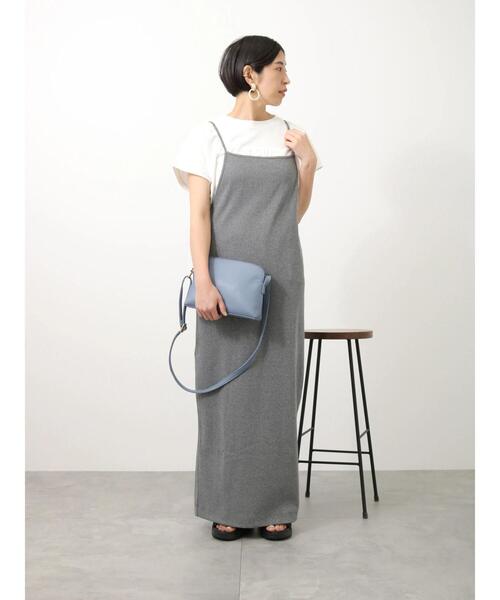 Lugnoncure(ルノンキュール)の「テレコキャミワンピース(ワンピース・レディース・ブラック/グレー/モカ・フリ-)」の19枚目の写真