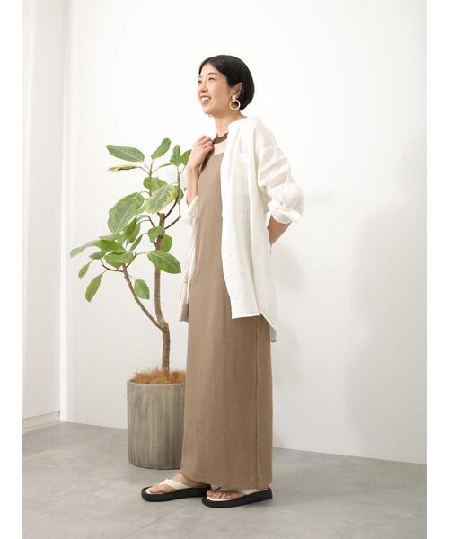 Lugnoncure(ルノンキュール)の「テレコキャミワンピース(ワンピース・レディース・ブラック/グレー/モカ・フリ-)」の21枚目の写真