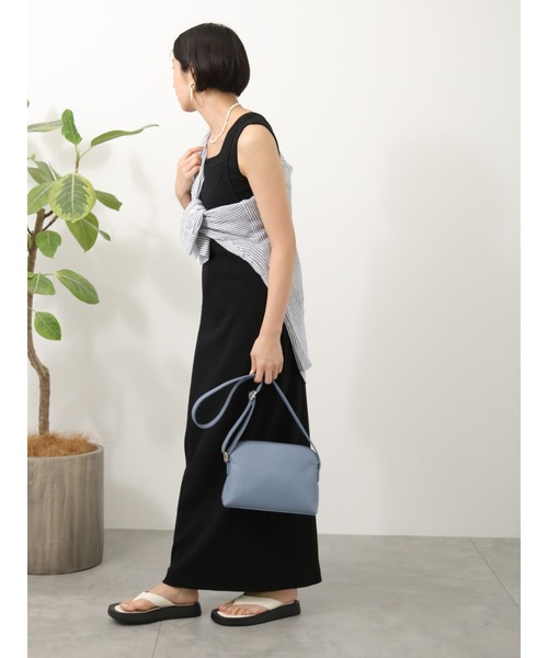 Lugnoncure(ルノンキュール)の「テレコキャミワンピース(ワンピース・レディース・ブラック/グレー/モカ・フリ-)」の2枚目の写真