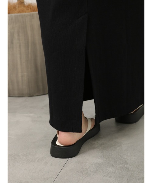 Lugnoncure(ルノンキュール)の「テレコキャミワンピース(ワンピース・レディース・ブラック/グレー/モカ・フリ-)」の14枚目の写真