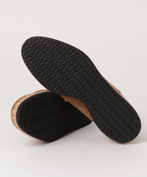 KATHARINE HAMNETT LONDON （キャサリンハムネットロンドン）の「KATHARINE HAMNETT LONDON/キャサリンハムネットロンドン コルクソール スエードシューズ（その他シューズ・メンズ・カーキ/ベージュ/ネイビー/ブラウン・26.5/25/25.5/27/26/24.5）」の6枚目の写真