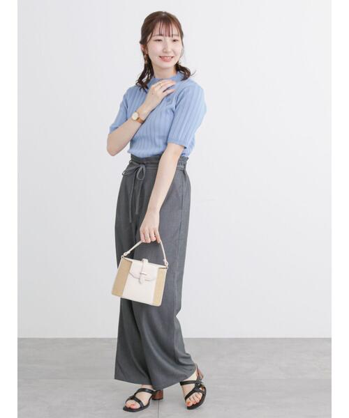 Te chichi TERRASSE（テチチテラス）の「結びリボンサンダル（サンダル・レディース・ブラック/モカ/オフホワイト・LARGE/MEDIUM）」の9枚目の写真