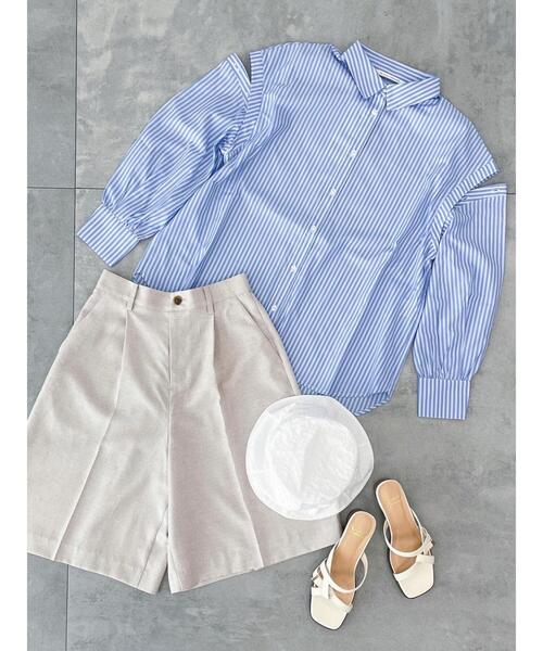 Te chichi TERRASSE（テチチテラス）の「結びリボンサンダル（サンダル・レディース・ブラック/モカ/オフホワイト・LARGE/MEDIUM）」の12枚目の写真