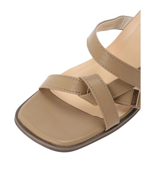 Te chichi TERRASSE（テチチテラス）の「結びリボンサンダル（サンダル・レディース・ブラック/モカ/オフホワイト・LARGE/MEDIUM）」の20枚目の写真