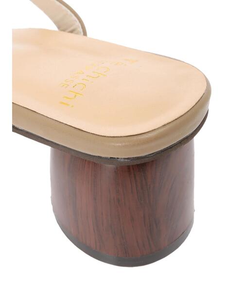 Te chichi TERRASSE（テチチテラス）の「結びリボンサンダル（サンダル・レディース・ブラック/モカ/オフホワイト・LARGE/MEDIUM）」の21枚目の写真